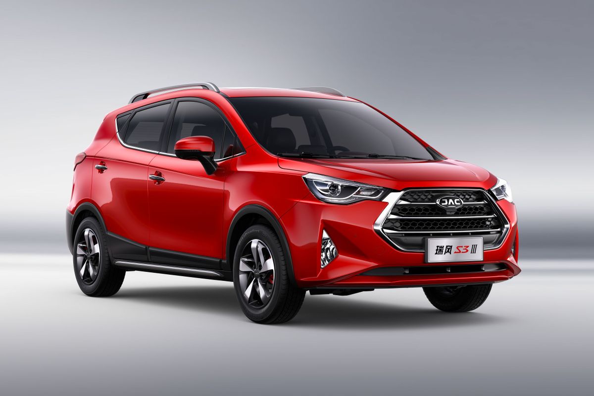 JAC S3 2016. Bodywork, Exterior. Hatchback 5-door, 1 generation, restyling 1