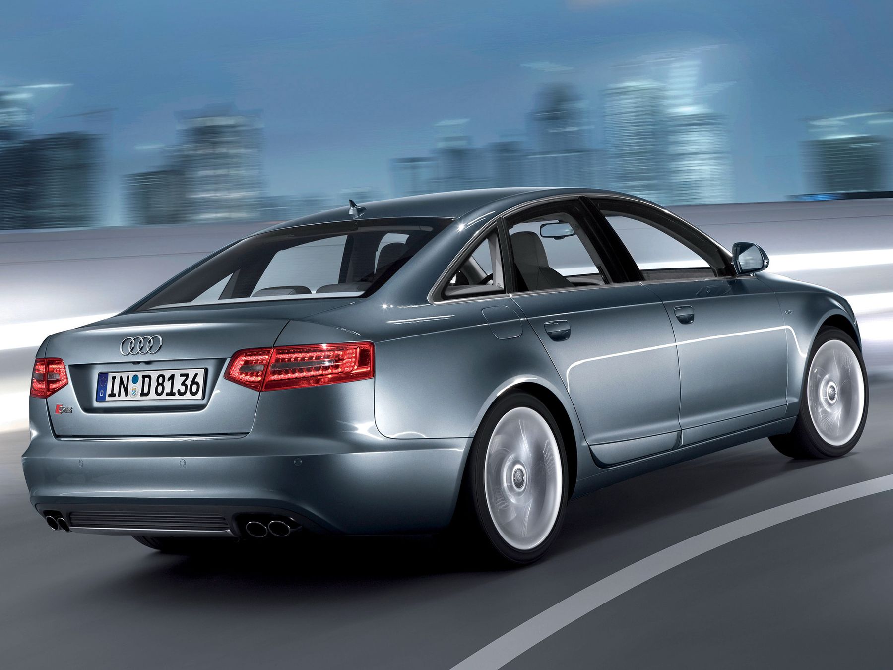 Audi S6 2008 year of release, 3 generation, restyling, sedan - Trim versions and