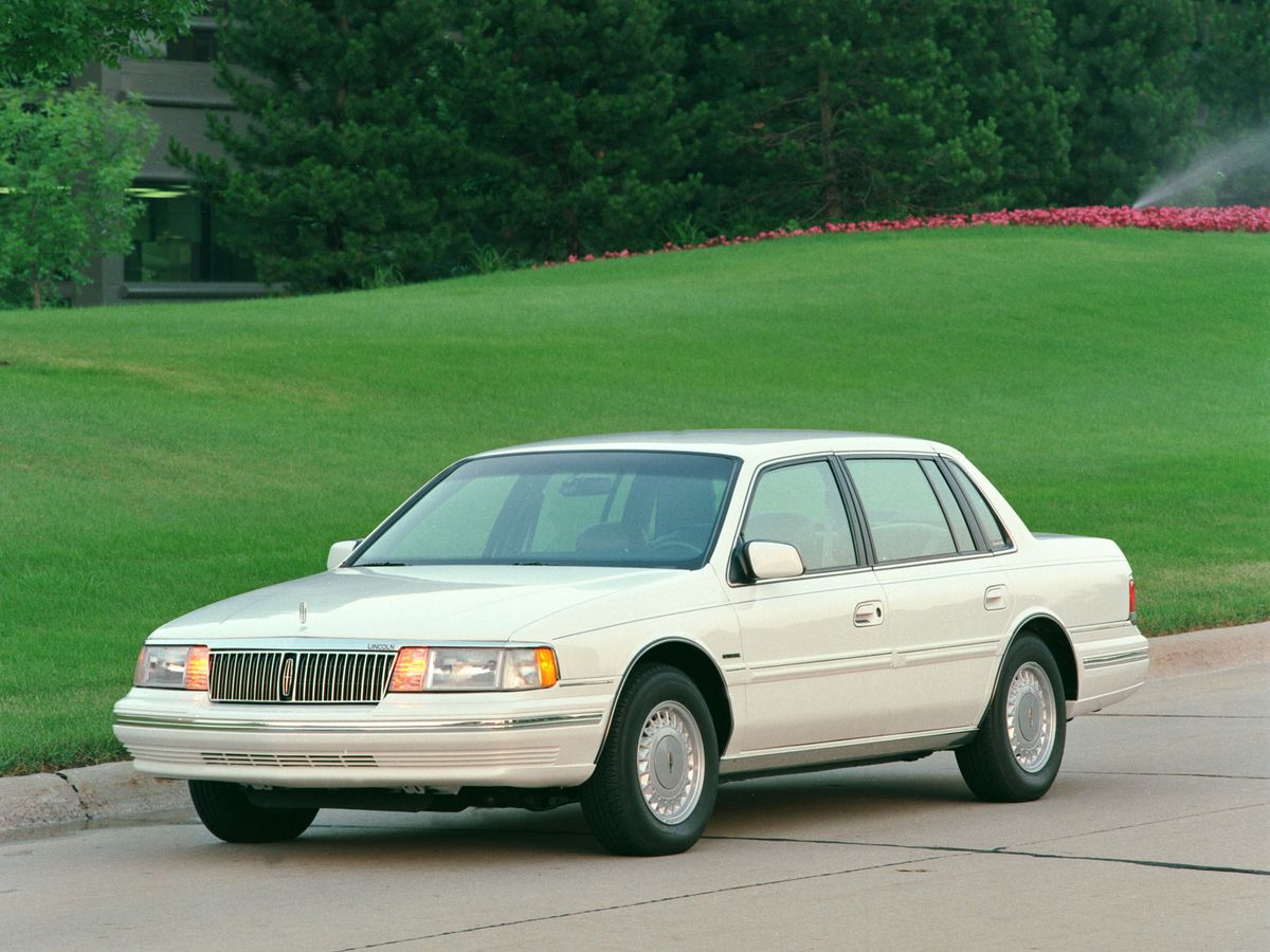 Lincoln Continental 1988. Bodywork, Exterior. Sedan, 8 generation