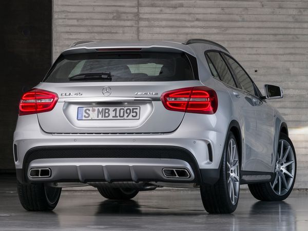 Мерседес GLA AMG 2014. Кузов, экстерьер. Внедорожник 5 дв., 1 поколение
