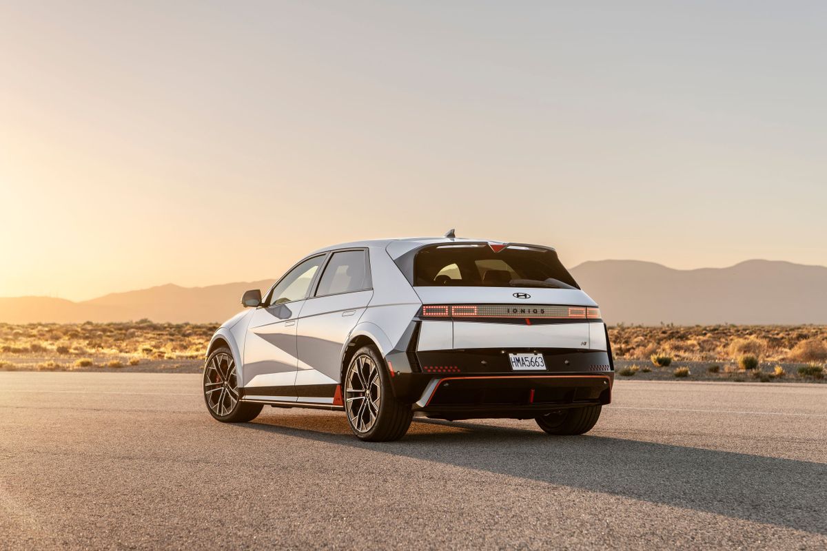 Hyundai IONIQ 5 N 2023. Кузов, экстерьер. Хэтчбек 5 дв., 1 поколение