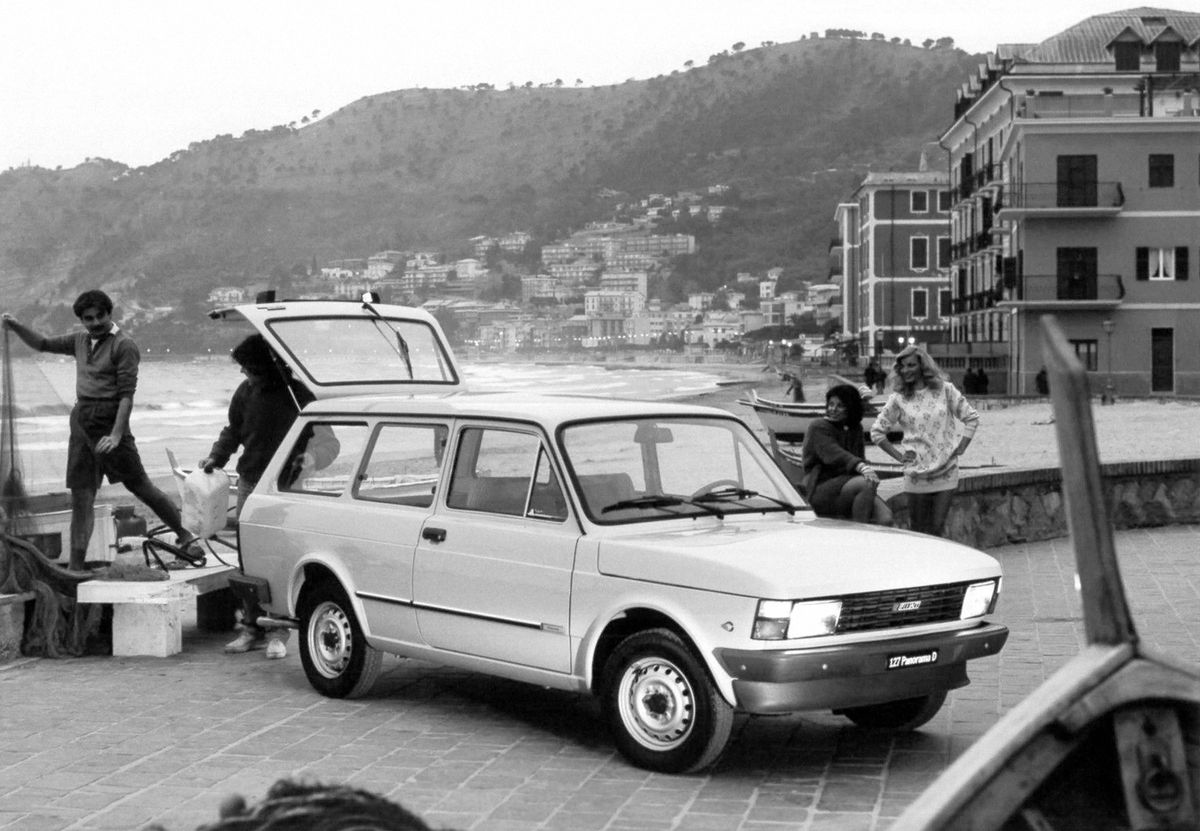 Fiat 127 1971. Carrosserie, extérieur. Break 3-portes, 1 génération