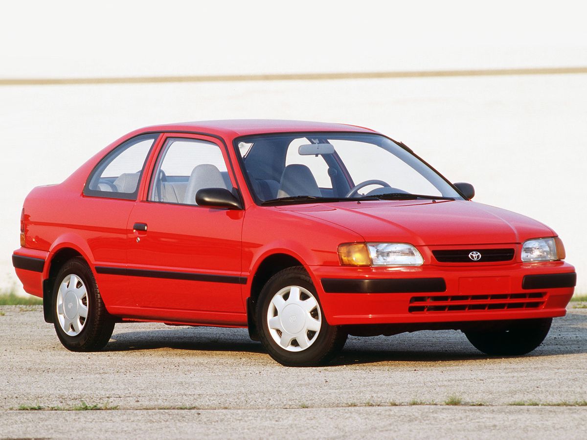 Toyota Tercel 1994. Carrosserie, extérieur. Coupé, 5 génération