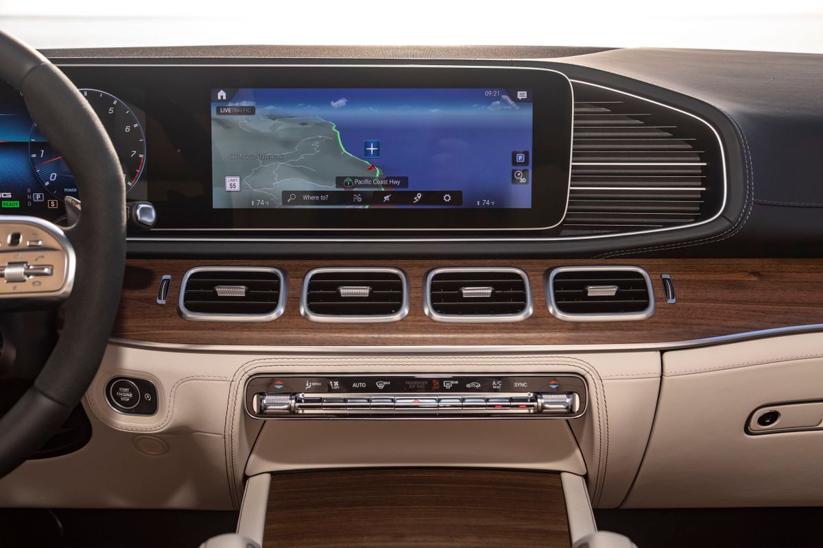 Mercedes GLS AMG 2020. Système de navigation. VUS 5-portes, 2 génération