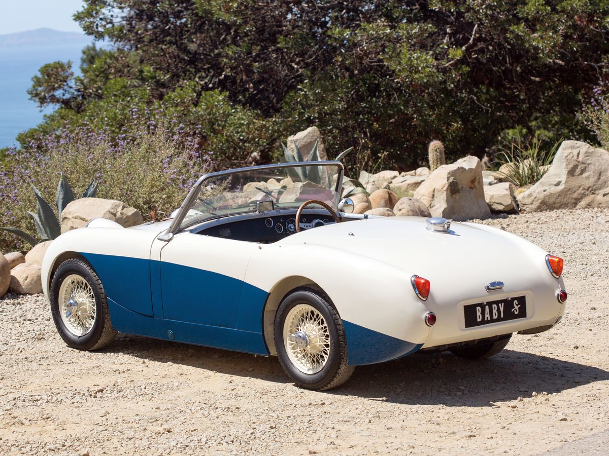 Austin Sprite 1958. Carrosserie, extérieur. Cabriolet, 1 génération