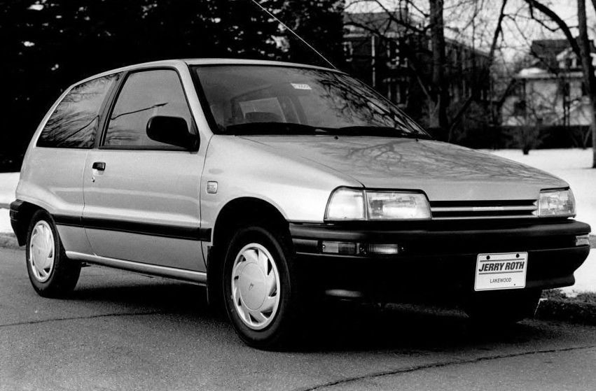 Daihatsu Charade 1987. Bodywork, Exterior. Mini 3-doors, 3 generation