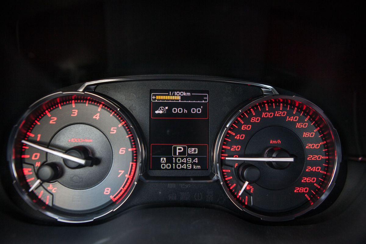 Subaru WRX 2014. Dashboard. Sedan, 1 generation
