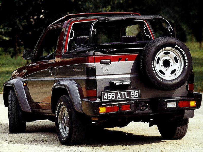 Bertone Freeclimber 1992. Carrosserie, extérieur. VUS 3-portes, 2 génération