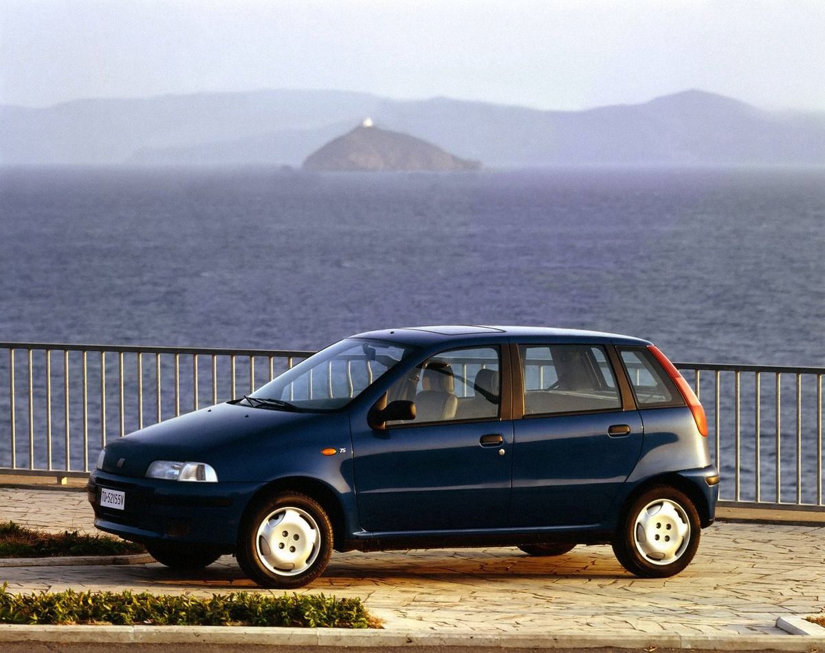 פיאט פונטו ‏1993. מרכב, צורה. מיני 5 דלתות, 1 דור