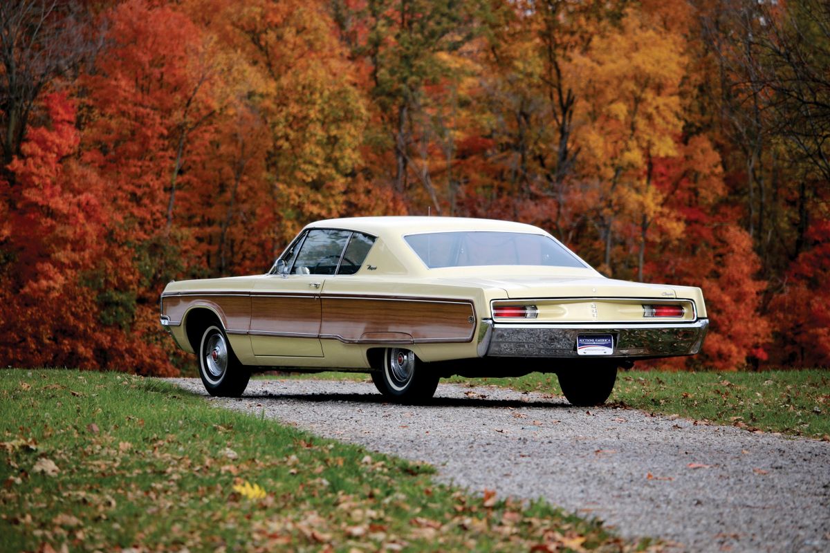 Chrysler Newport 1968. Carrosserie, extérieur. Coupé sans montants, 4 génération