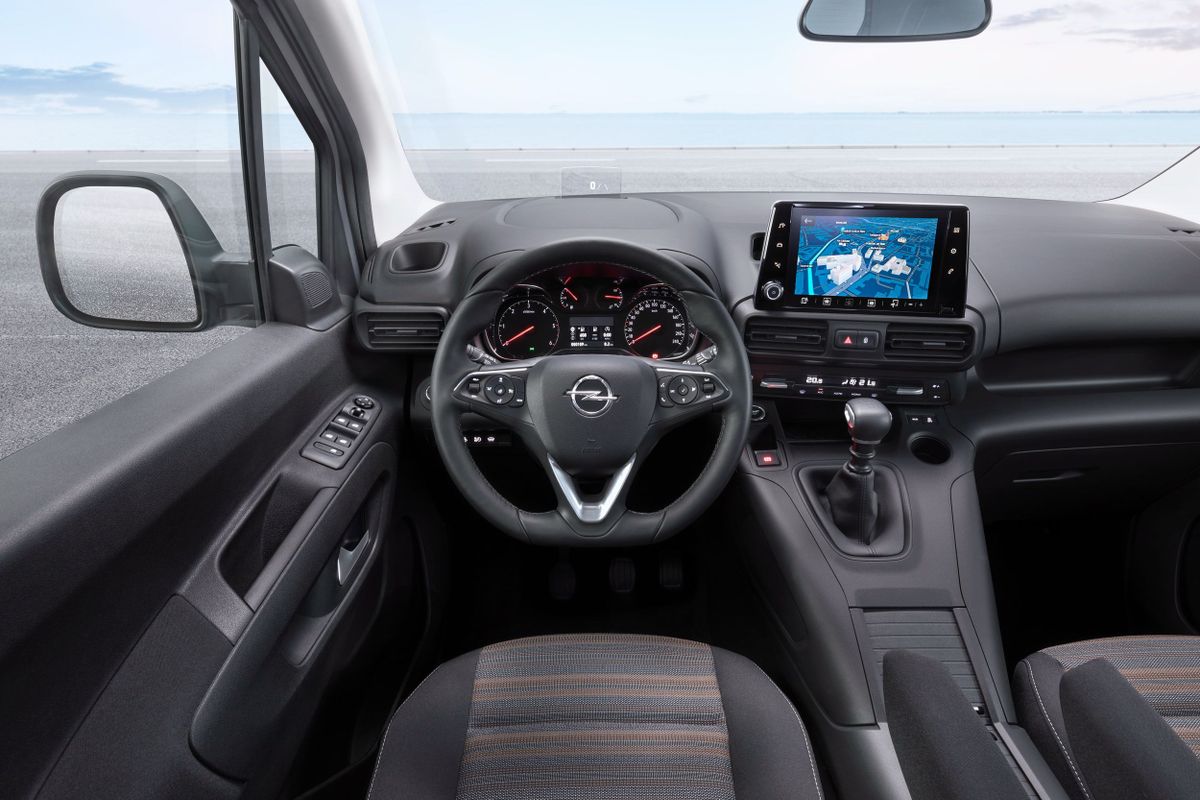 Opel Combo 2018. Front seats. Compact Van, 5 generation