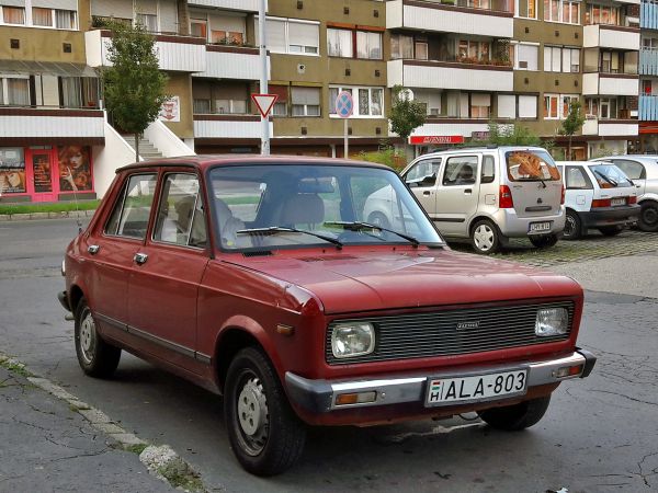 زاستافا سكالا 1973. الهيكل، المظهر الخارجي. ليفتباك, 1 الجيل