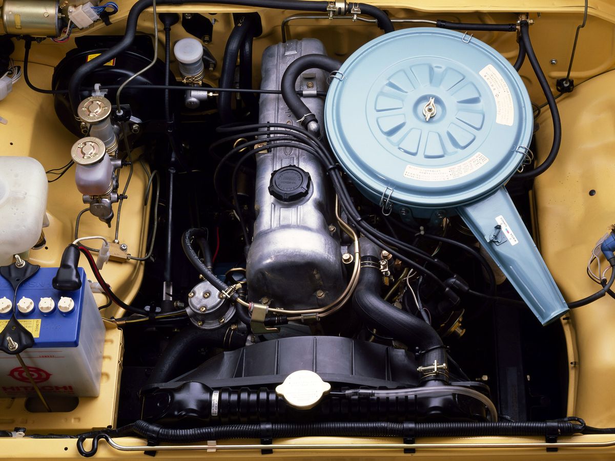 Datsun 720 1980. Engine. Pickup 1.5-cab, 1 generation