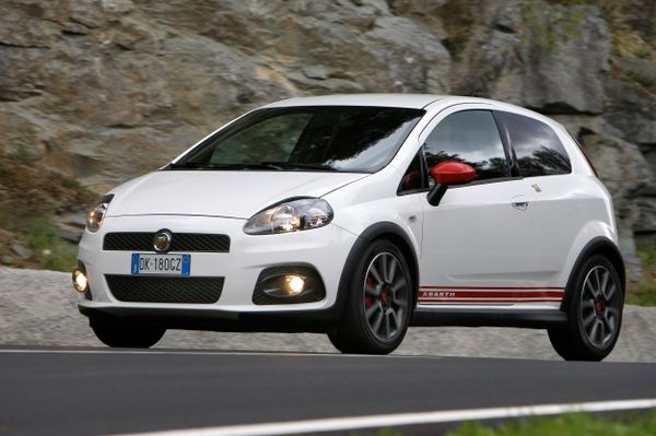 Abarth Punto 2007. Bodywork, Exterior. Mini 3-doors, 1 generation