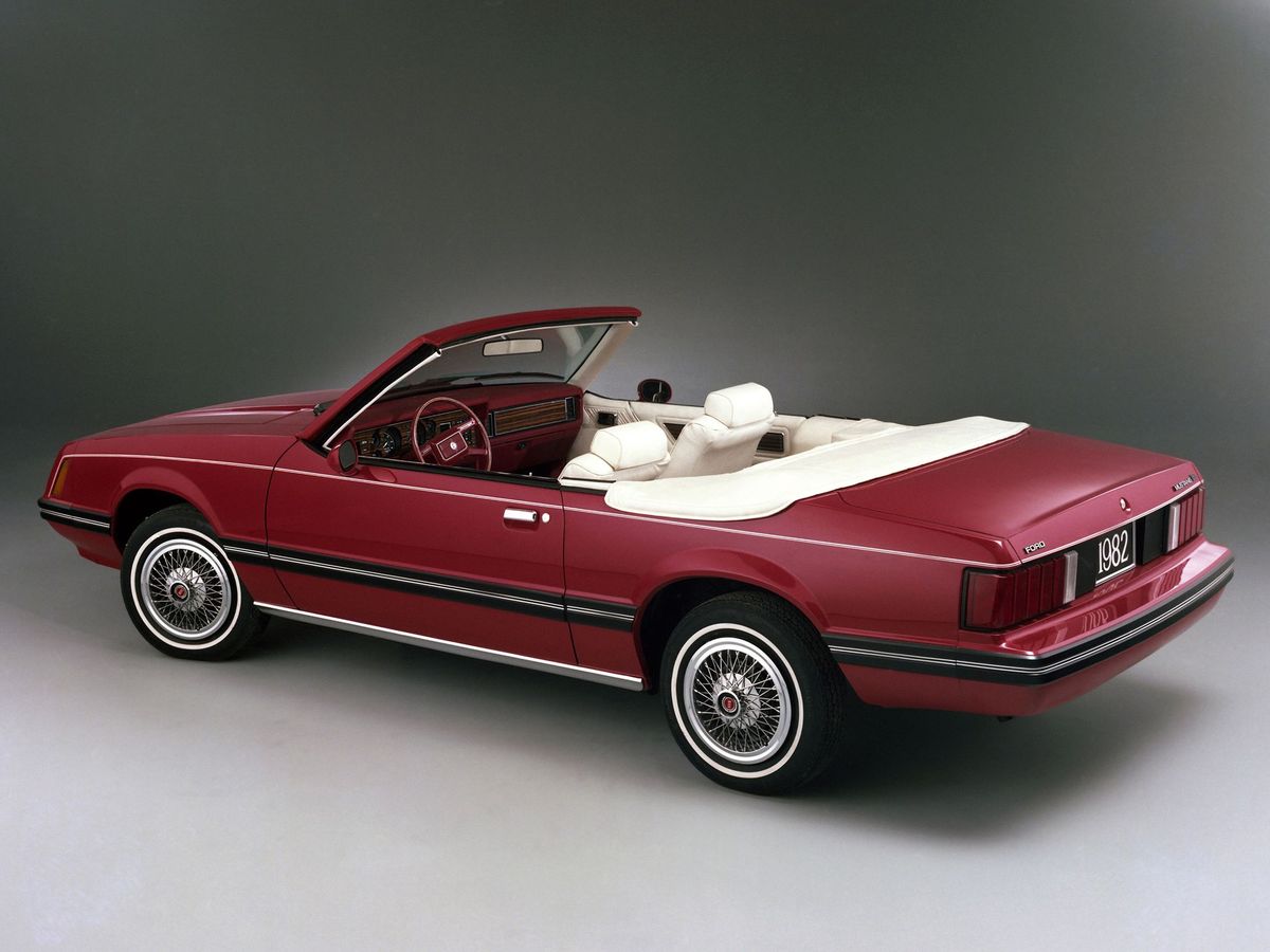 Ford Mustang 1978. Carrosserie, extérieur. Cabriolet, 3 génération