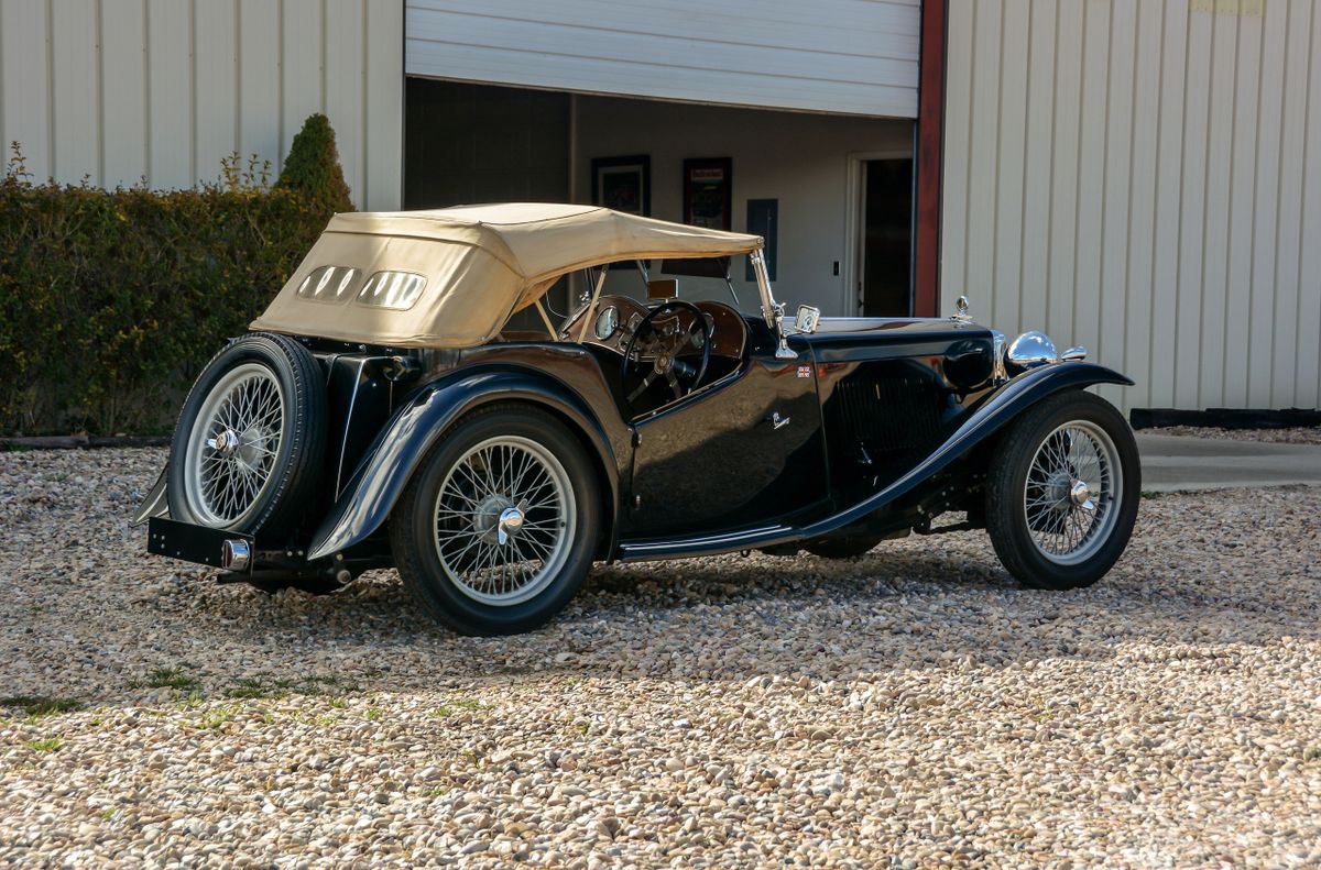 אם. ג'י. / MG TC ‏1945. מרכב, צורה. רודסטר, 1 דור