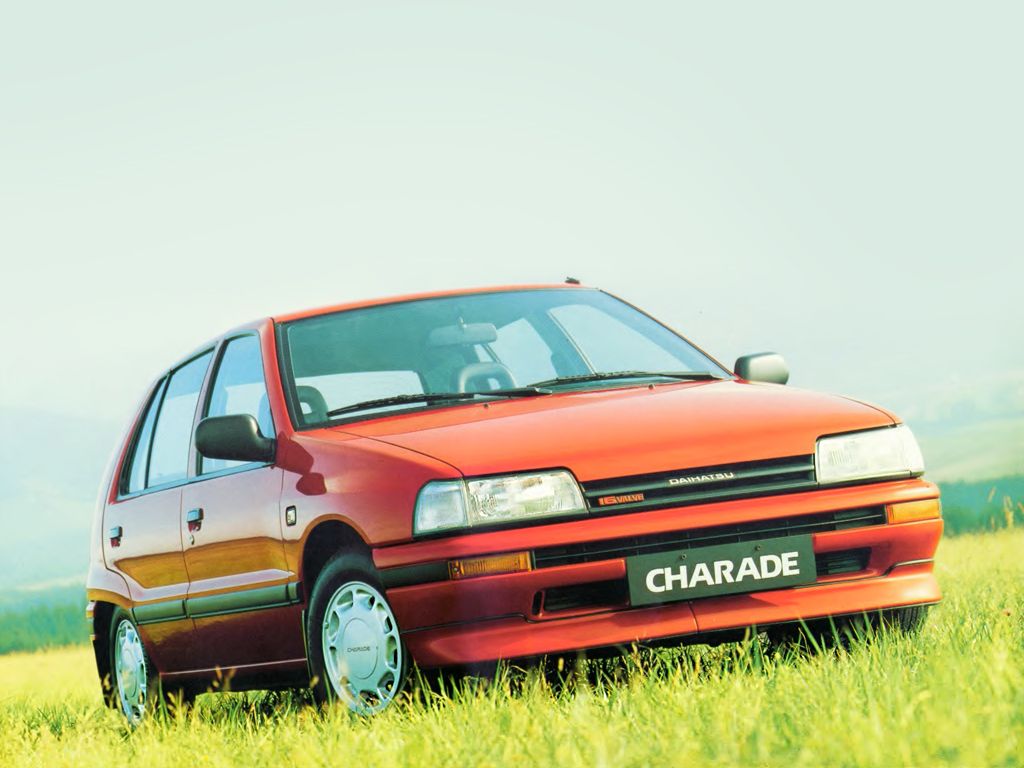 Daihatsu Charade 1987. Bodywork, Exterior. Mini 5-doors, 3 generation