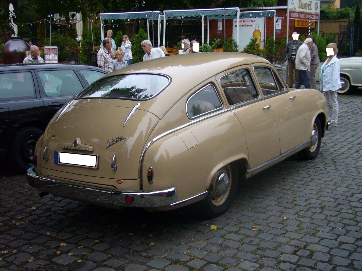 Боргвард Hansa 2400 1952. Кузов, экстерьер. Фастбэк, 1 поколение