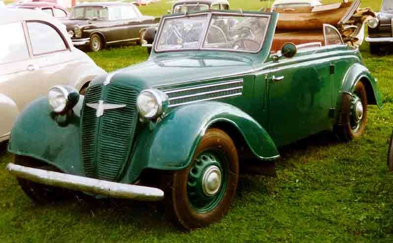 أدلر 2-litre 1938. الهيكل، المظهر الخارجي. كابريو, 1 الجيل