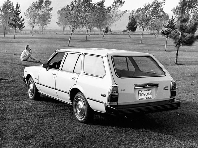 Toyota Corona 1978. Carrosserie, extérieur. Break 5-portes, 6 génération