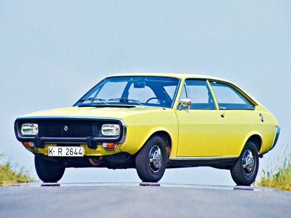 رينو 15 1972. الهيكل، المظهر الخارجي. هاتشباك ٣ أبواب, 1 الجيل