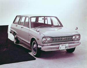 Nissan Skyline 1968. Carrosserie, extérieur. Break 5-portes, 3 génération