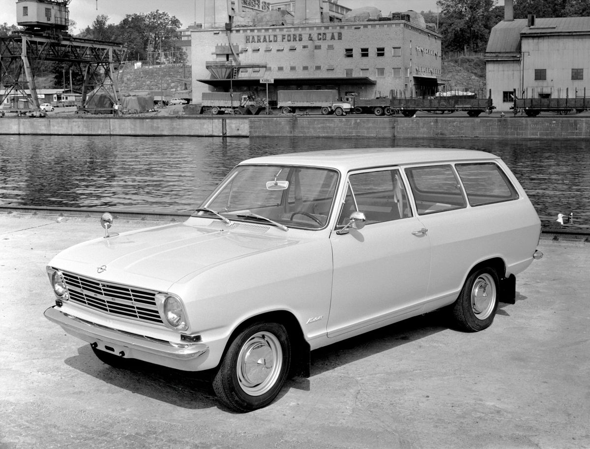 Opel Kadett 1965. Carrosserie, extérieur. Break 3-portes, 2 génération
