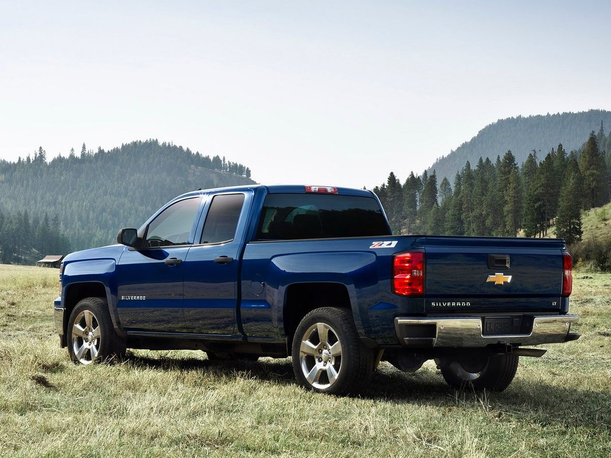 Chevrolet Silverado 2013. Carrosserie, extérieur. 1.5 pick-up, 3 génération