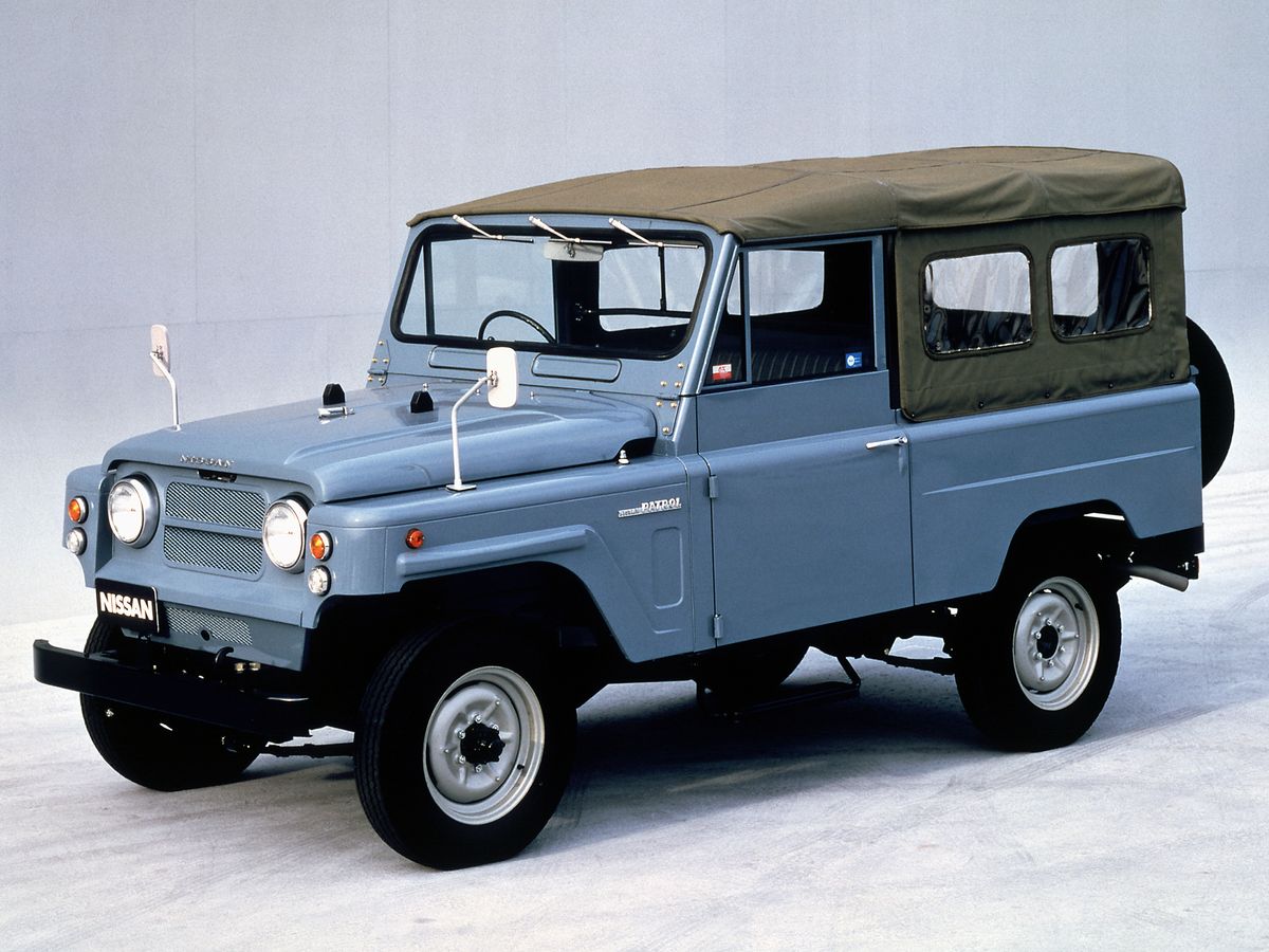 نيسان باترول ‏1960. الهيكل، المظهر الخارجي. SUV كشف (كابريوليت), 2 الجيل