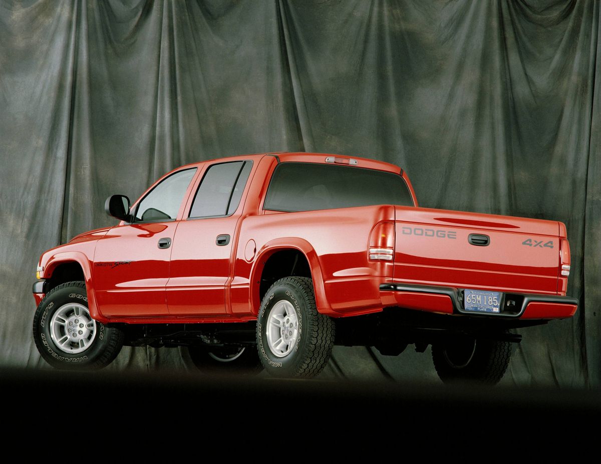 Dodge Dakota 1997. Bodywork, Exterior. Pickup double-cab, 2 generation