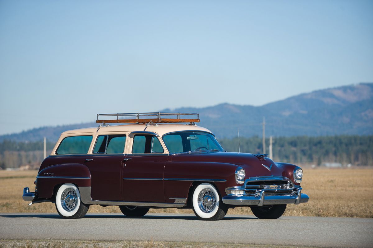 Chrysler New Yorker 1949. Bodywork, Exterior. Estate 5-door, 3 generation