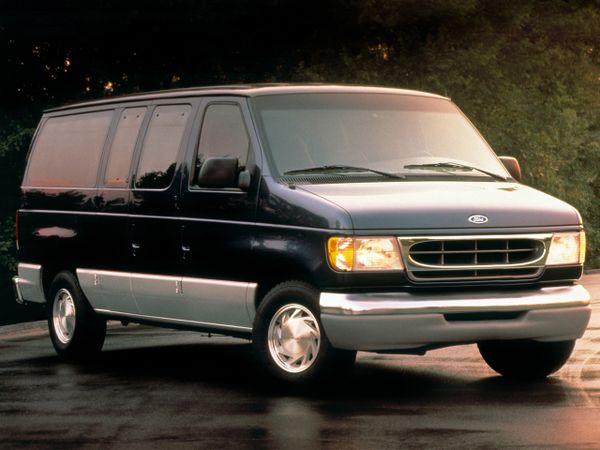 Ford Econoline 1992. Carrosserie, extérieur. Monospace, 4 génération