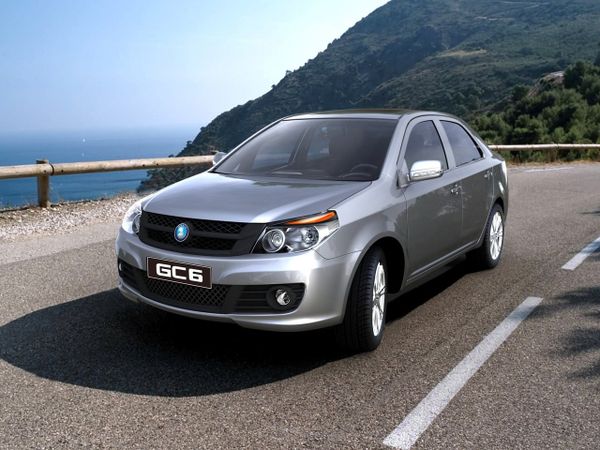 جيلي GC6 2014. الهيكل، المظهر الخارجي. سيدان, 1 الجيل