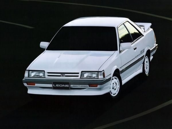 Subaru Leone 1984. Carrosserie, extérieur. Coupé, 3 génération