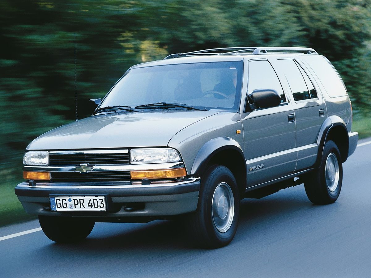 Chevrolet Blazer 1996. Carrosserie, extérieur. VUS 5-portes, 2 génération