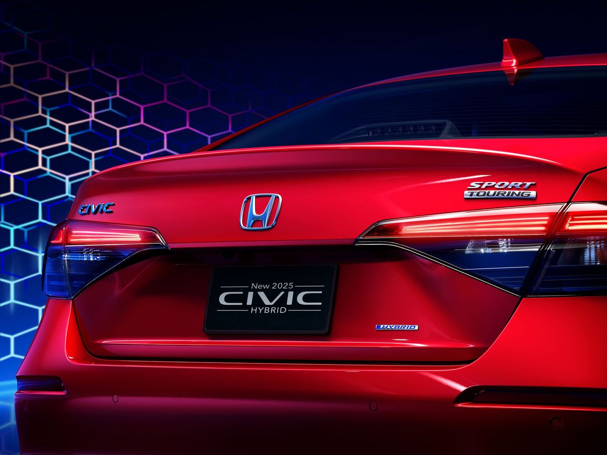 Honda Civic 2024. Carrosserie, extérieur. Hatchback 5-portes, 11 génération, restyling