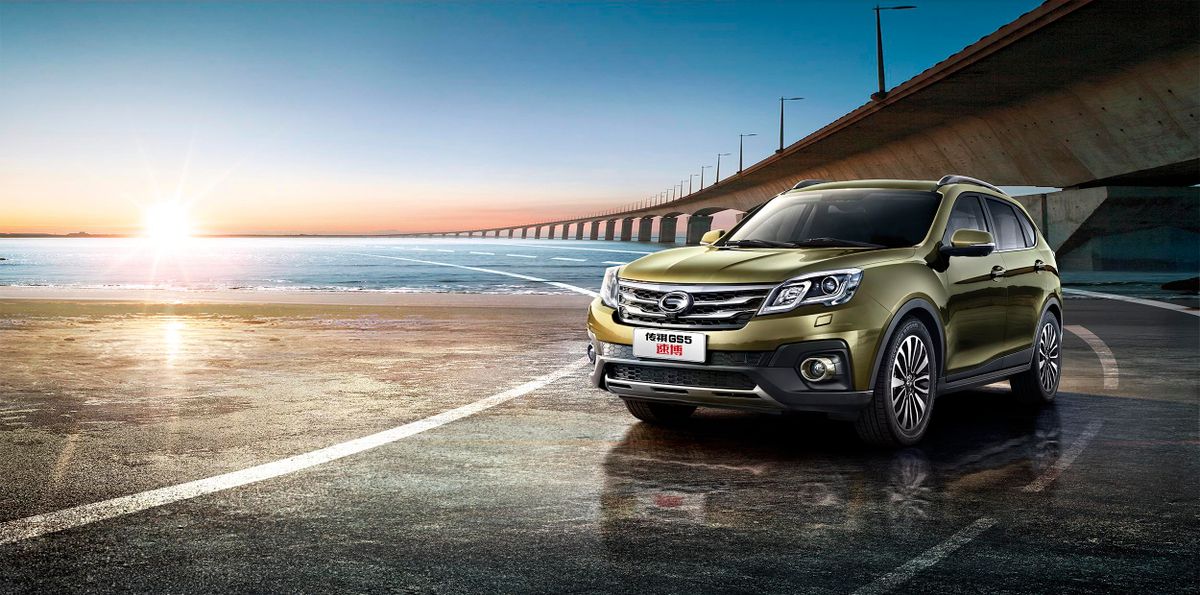 GAC GS5 2014. الهيكل، المظهر الخارجي. SUV ٥ أبواب, 1 الجيل، تحديث