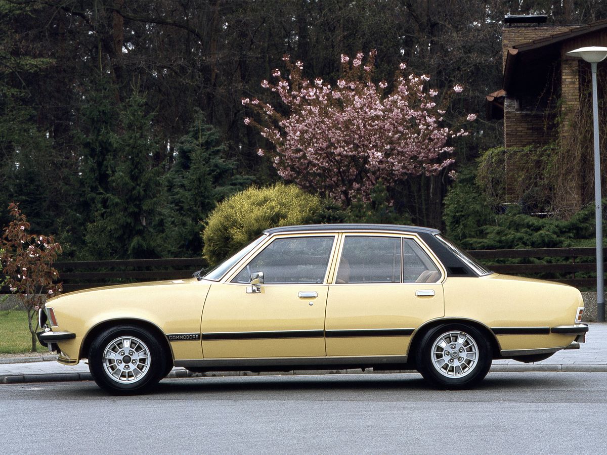 Opel Commodore 1972. Carrosserie, extérieur. Berline, 2 génération