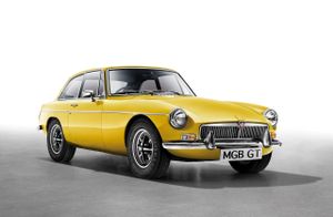 MG MGB 1966. الهيكل، المظهر الخارجي. كوبيه, 1 الجيل