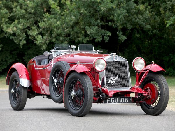 Alfa Romeo 6C 1927. Carrosserie, extérieur. Cabriolet, 1 génération