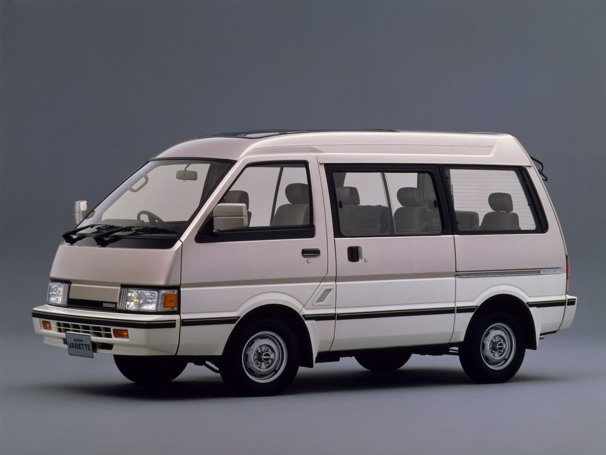 Nissan Vanette 1985. Bodywork, Exterior. Minivan, 2 generation