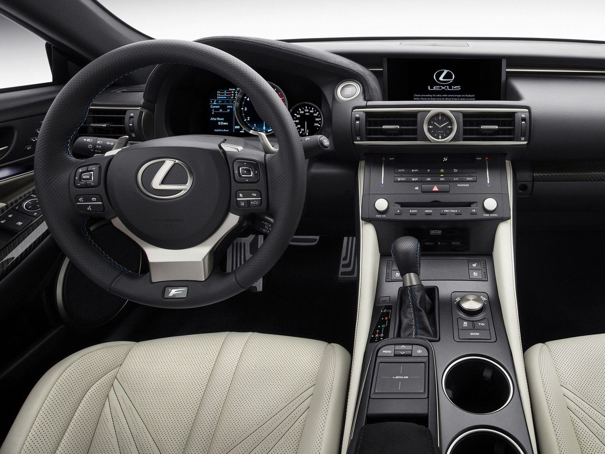 Lexus RC F 2014. Siéges avants. Coupé, 1 génération