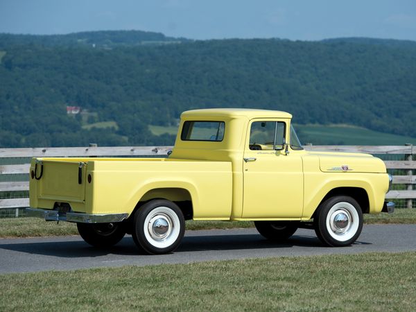 Форд F-150 1957. Кузов, экстерьер. Пикап Одинарная кабина, 3 поколение