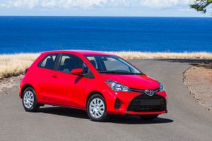 Toyota Yaris 2014. Bodywork, Exterior. Mini 3-doors, 3 generation, restyling