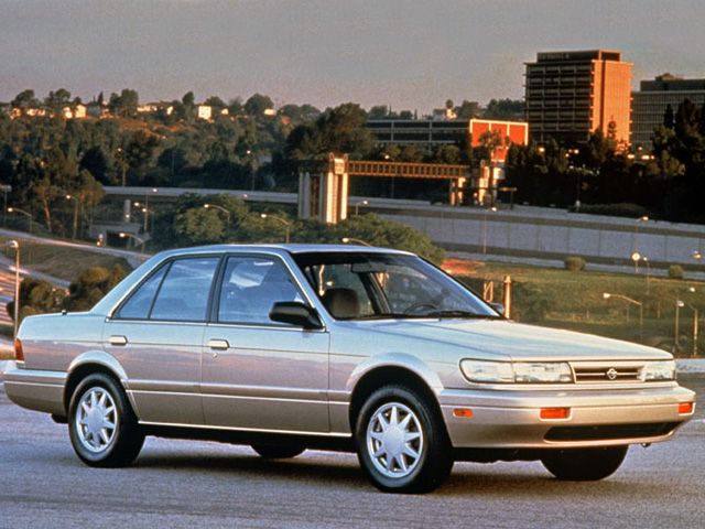 Nissan Stanza 1990. Bodywork, Exterior. Sedan, 3 generation