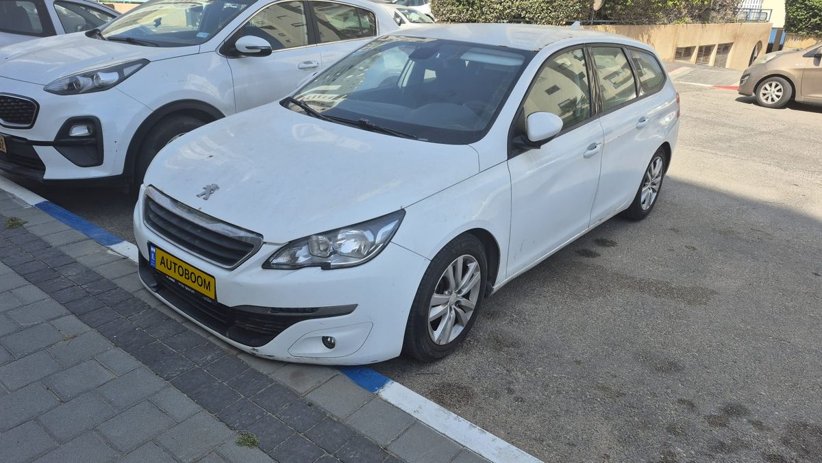 פיג'ו 308 יד 2 רכב, 2015, פרטי