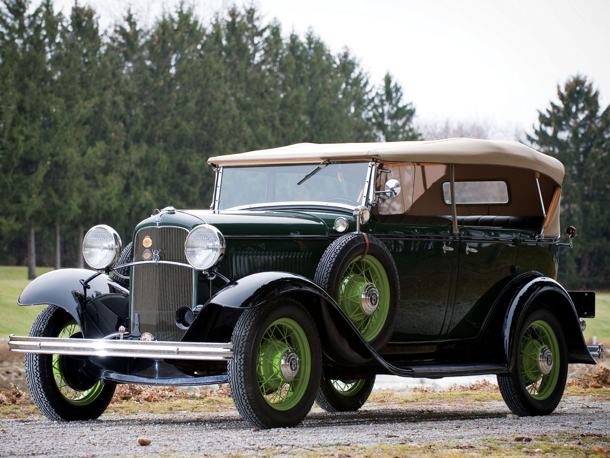 Ford V8 1932. Bodywork, Exterior. Phaeton, 1 generation
