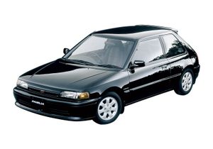 Mazda Familia 1989. Carrosserie, extérieur. Hatchback 3-portes, 7 génération