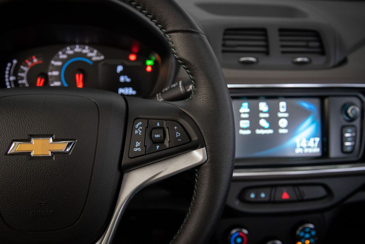 Chevrolet Spin 2018. Volant. Monospace, 1 génération, restyling 1