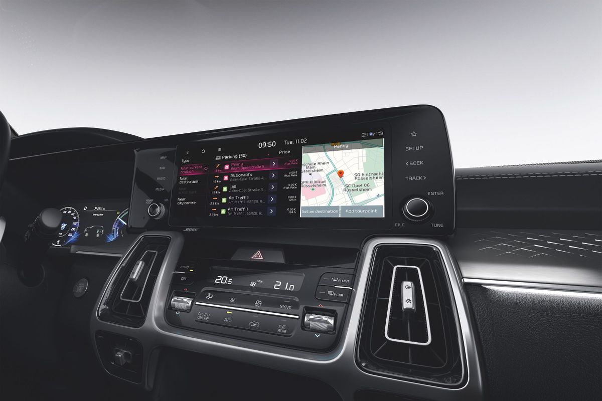Kia Sorento 2020. Navigation system. SUV 5-doors, 4 generation